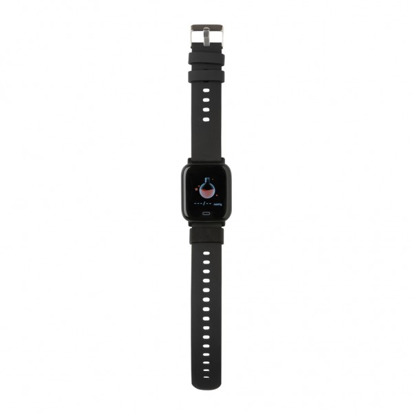 Fit Watch aus RCS recyceltem TPU, schwarz