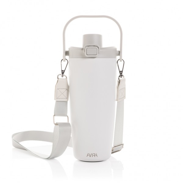 Avira Ayala Crossbody Duosip Becher aus RCS rec. Stahl, weiß