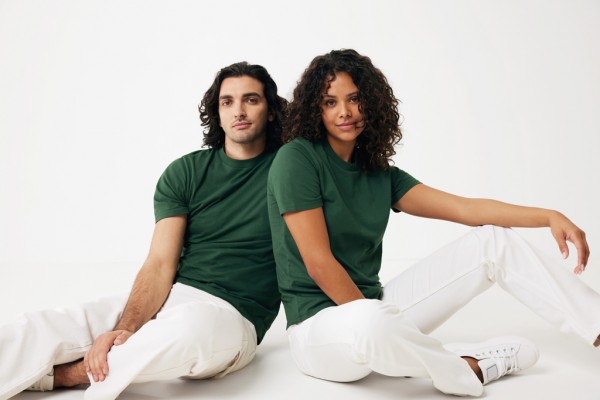IQONIQ Sierra Lightweight T-Shirt aus recycelter Baumwolle, forest green XXS