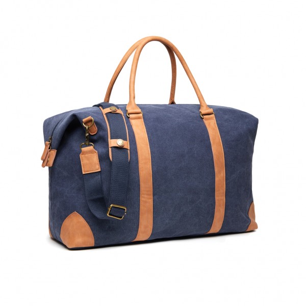 VINGA Bosler Seesack aus RCS recyceltem Canvas, navy blau
