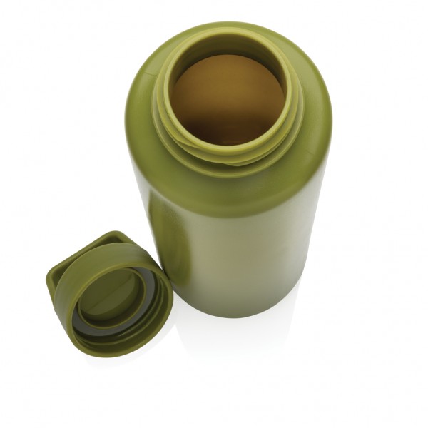 Wasserflasche mit Henkel aus RCS rPP, grün