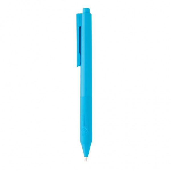 X9 Solid-Stift mit Silikongriff, blau
