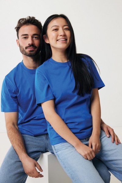 IQONIQ Sierra Lightweight T-Shirt aus recycelter Baumwolle, Königsblau S