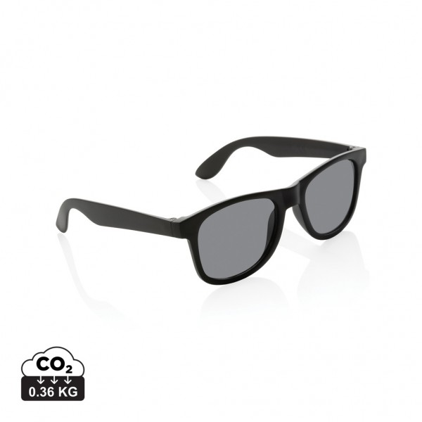 Sonnenbrille aus RCS recyceltem PP-Kunststoff, schwarz