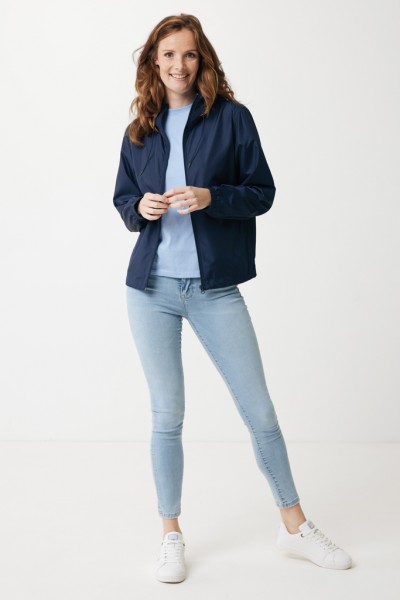 IQONIQ Logan Lightweight Jacke aus recyceltem Polyester, navy blau 4XL