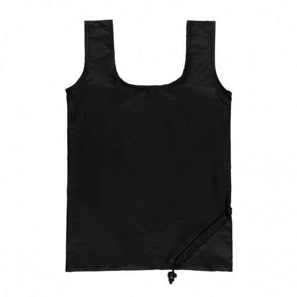 Impact AWARE™ RPET 190T faltbarer Shopper, schwarz