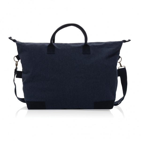 Kezar AWARE™ 500g/m² Wochenendtasche aus recyceltem Canvas, navy blau