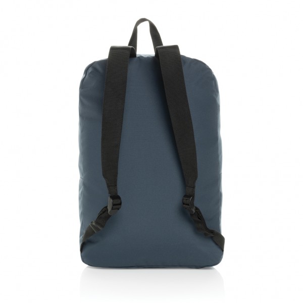 Dillon AWARE™ RPET faltbarer klassischer Rucksack, navy blau