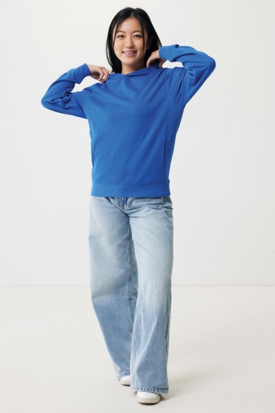 IQONIQ Yengo Hoodie mit Seitentaschen aus rec. Baumwolle, Königsblau XL