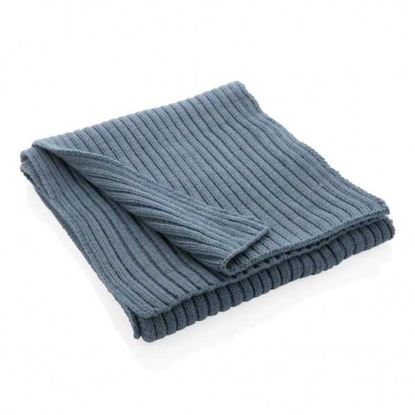 Impact AWARE™ Polylana® Strickschal 180x25cm, blau
