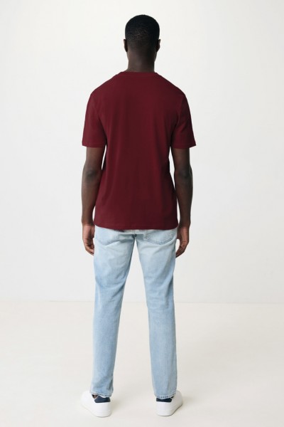 IQONIQ Sierra Lightweight T-Shirt aus recycelter Baumwolle, burgunderrot XXS
