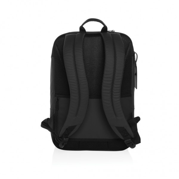 Armond AWARE™ RPET 15.6` Deluxe Laptop-Rucksack, schwarz