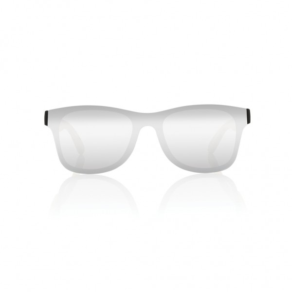 Prism Sonnenbrille aus RCS rec. Kunststoff mit Bambusbügeln, braun