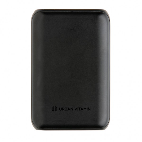 Urban Vitamin Alameda 10.000mAh 18W PD Powerbank, schwarz