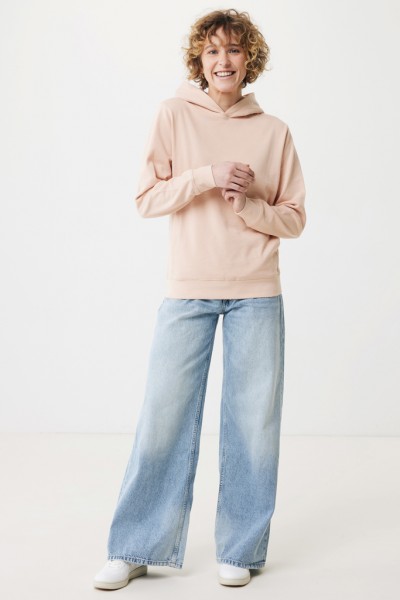 IQONIQ Yengo Hoodie mit Seitentaschen aus rec. Baumwolle, peach nectar XXXL