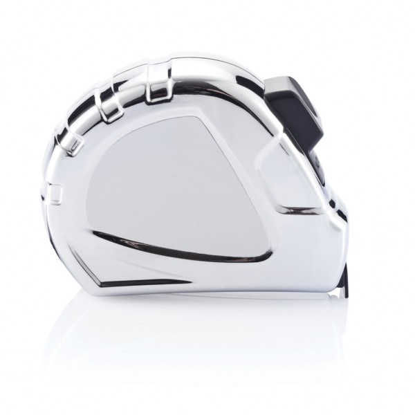 5m/19mm Auto-Stopp Maßband Ergonomic, silber