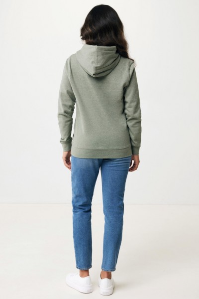 IQONIQ Torres ungefärbter Hoodie aus recycelter Baumwolle, heather green L