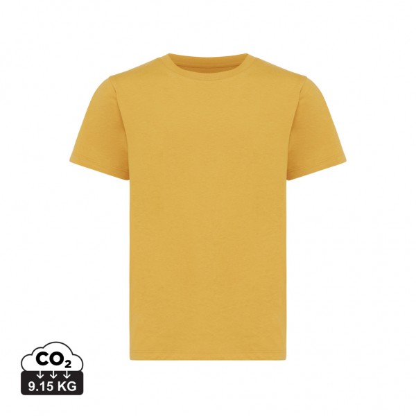 IQONIQ Koli Kids T-Shirt aus recycelter Baumwolle, ochre yellow 56