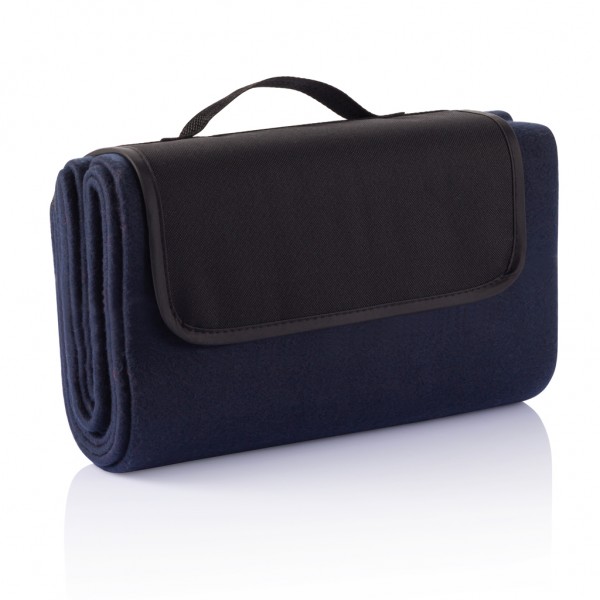 Picknickdecke, navy blau