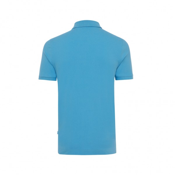 IQONIQ Yosemite Piqué-Poloshirt aus recycelter Baumwolle, tranquil blue M