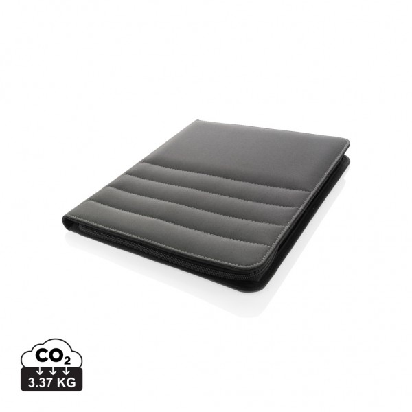 Impact AWARE™ RPET A4 Portfolio mit Reißverschluss, anthrazit