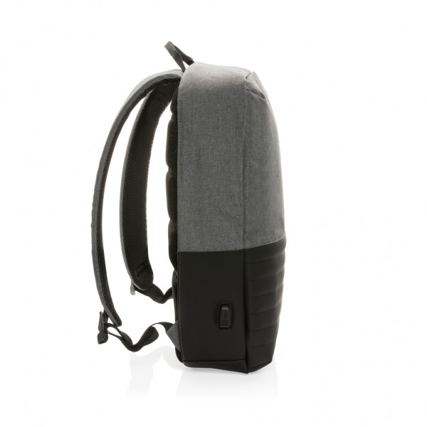 Swiss Peak AWARE™ Anti-Theft-RFID 15.6`-Laptop-Rucksack, grau