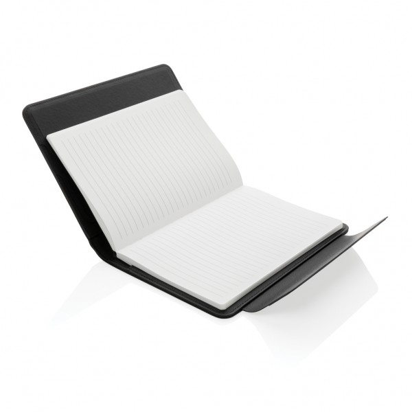 Swiss Peak Heritage RCS rPU A5 Steinpapier Portfolio, schwarz