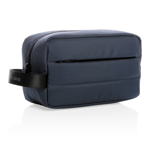 Impact AWARE™ RPET Kulturtasche, navy blau