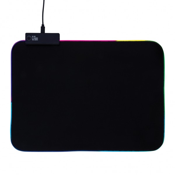 RGB Gaming Mauspad, schwarz