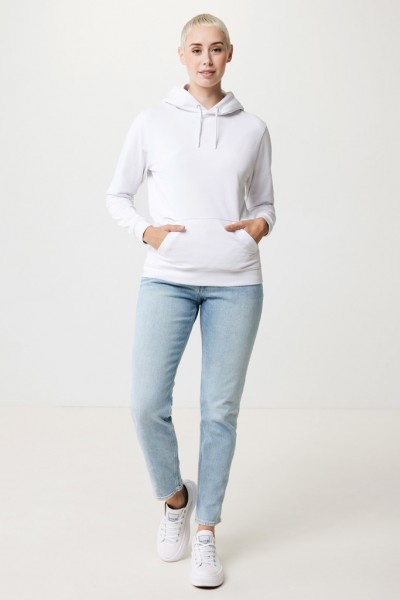 IQONIQ Jasper Hoodie aus recycelter Baumwolle, recycled white M