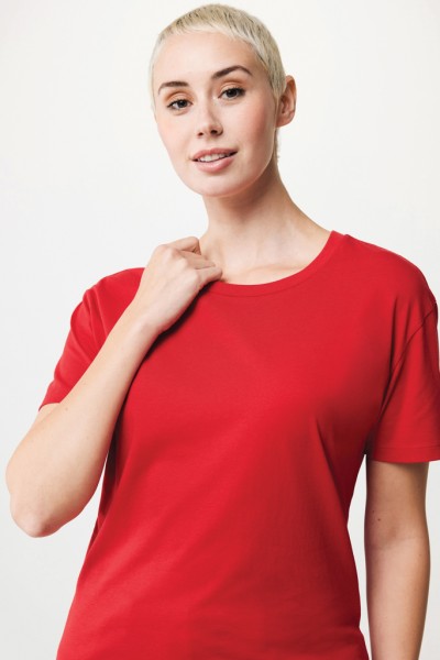IQONIQ Yala Damen T-Shirt aus recycelter Baumwolle, rot XXS