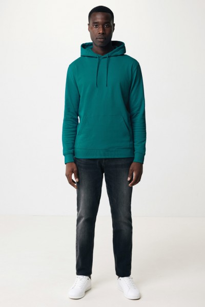 IQONIQ Jasper Hoodie aus recycelter Baumwolle, verdigris XXL