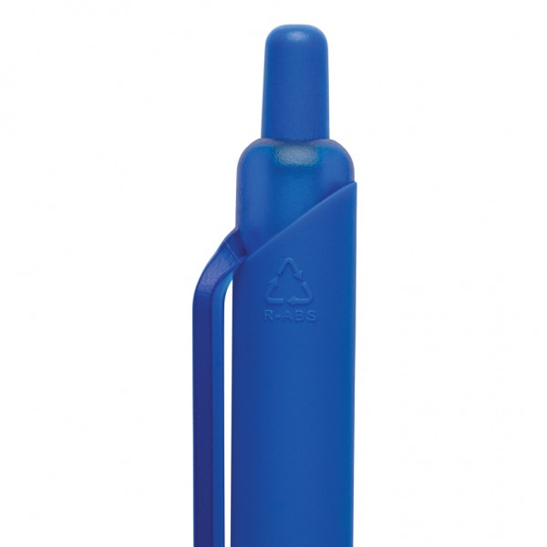 Tide Smooth Touch Stift aus GRS zertifiziert recyceltem ABS, blau