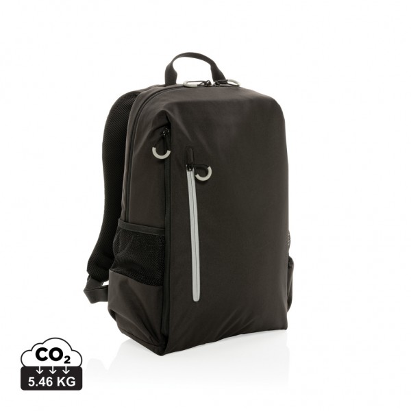 Impact AWARE™ Lima 15.6` RFID Laptop-Rucksack, schwarz