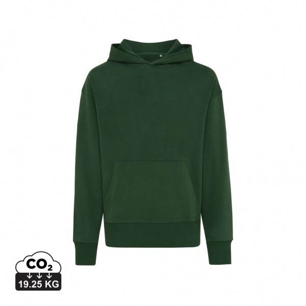 IQONIQ Yoho Relax-Hoodie aus recycelter Baumwolle, forest green XXL