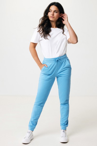 IQONIQ Cooper Jogger aus recycelter Baumwolle, tranquil blue M