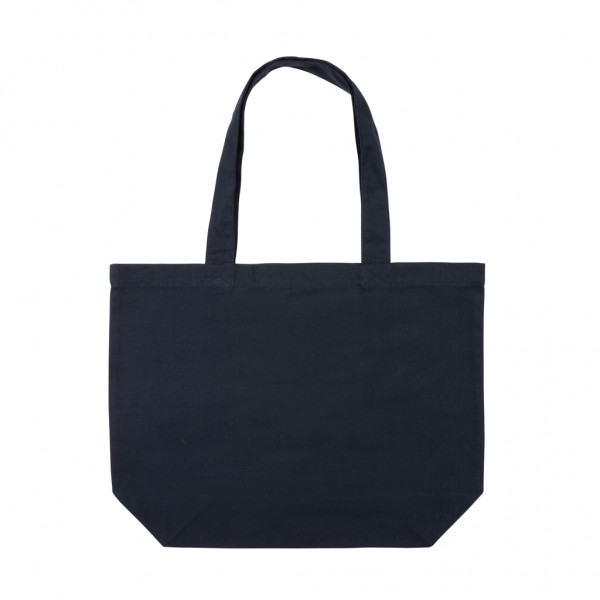 Impact Aware™ 240g/m² rcCanvas Shopper + Tasche, ungefärbt, navy blau