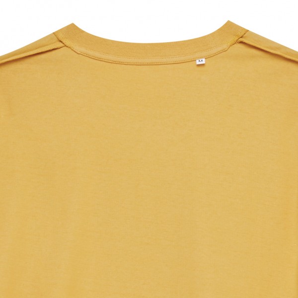 IQONIQ Bryce T-Shirt aus recycelter Baumwolle, ochre yellow S
