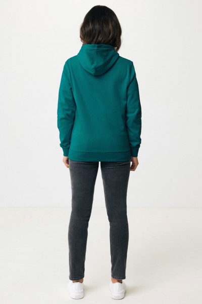 IQONIQ Jasper Hoodie aus recycelter Baumwolle, verdigris XL