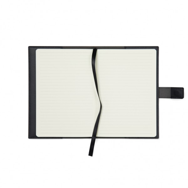 VINGA Timo Notizbuch aus RCS recyceltem rPET, schwarz