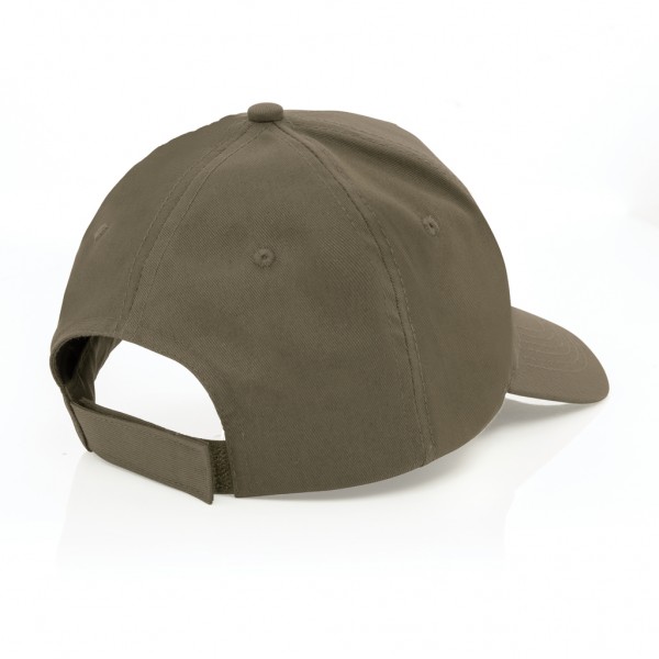 Impact 5 Panel Kappe aus 190gr rCotton mit AWARE™ Tracer, grün