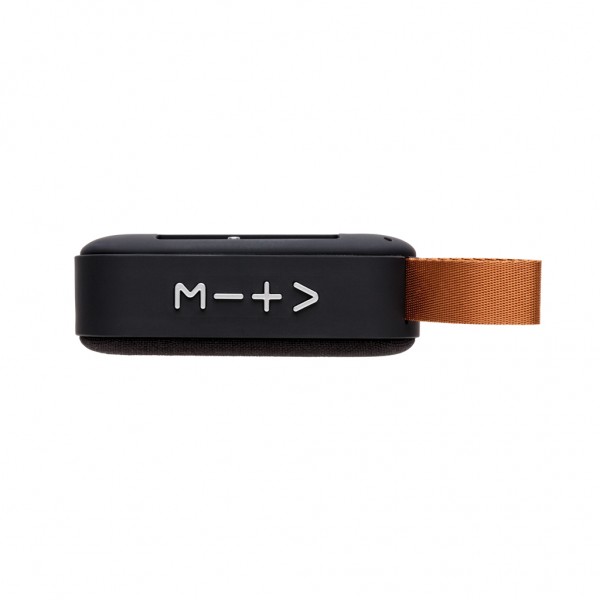 Lautsprecher mit Stoffbezug, schwarz