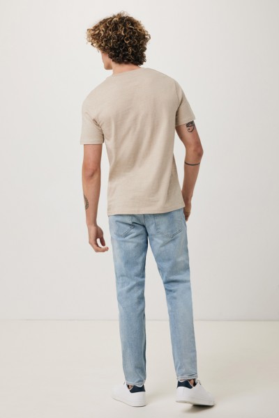 IQONIQ Brett T-Shirt aus recycelter Baumwolle, light heather brown XXXL