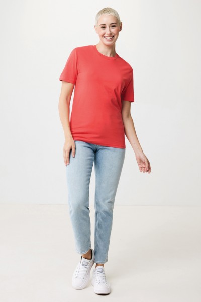 IQONIQ Bryce T-Shirt aus recycelter Baumwolle, luscious red S