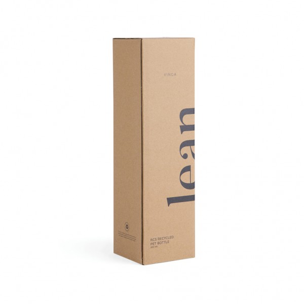 VINGA Lean 800ml RCS RPET Wasserflasche, blau