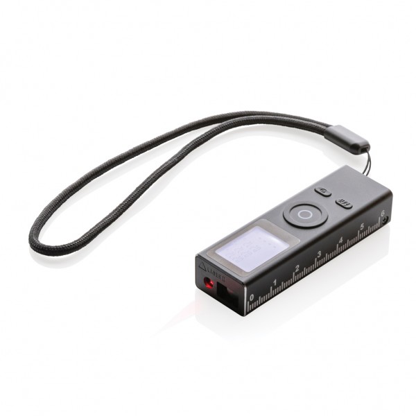 Gear X 30m Lasermessgerät aus RCS recyceltem Aluminum, schwarz