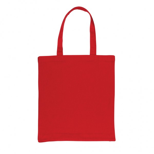 Impact AWARE™ recycelte Baumwolltasche 145gr mit Boden, rot