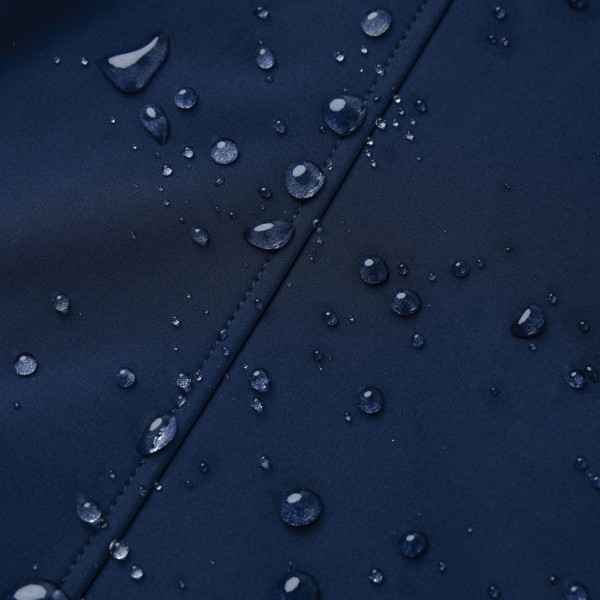 IQONIQ Makalu Damen Softshelljacke aus recyceltem Polyester, navy blau XS