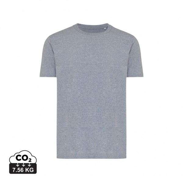 IQONIQ Brett T-Shirt aus recycelter Baumwolle, light heather navy XL