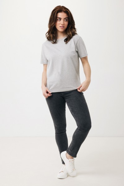 IQONIQ Teide T-Shirt aus recycelter Baumwolle, heather grey XXS